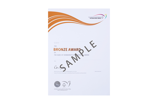 Award Certificates - participant